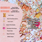 Confect Girls Baby Shower Sprinkles | Edible Sprinkles | Grocsy
