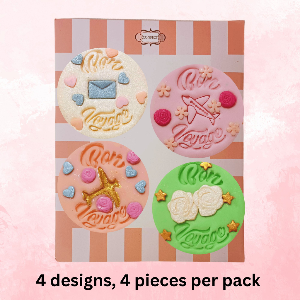 Confect Bon Voyage | Edible Celebration Topper | Grocsy