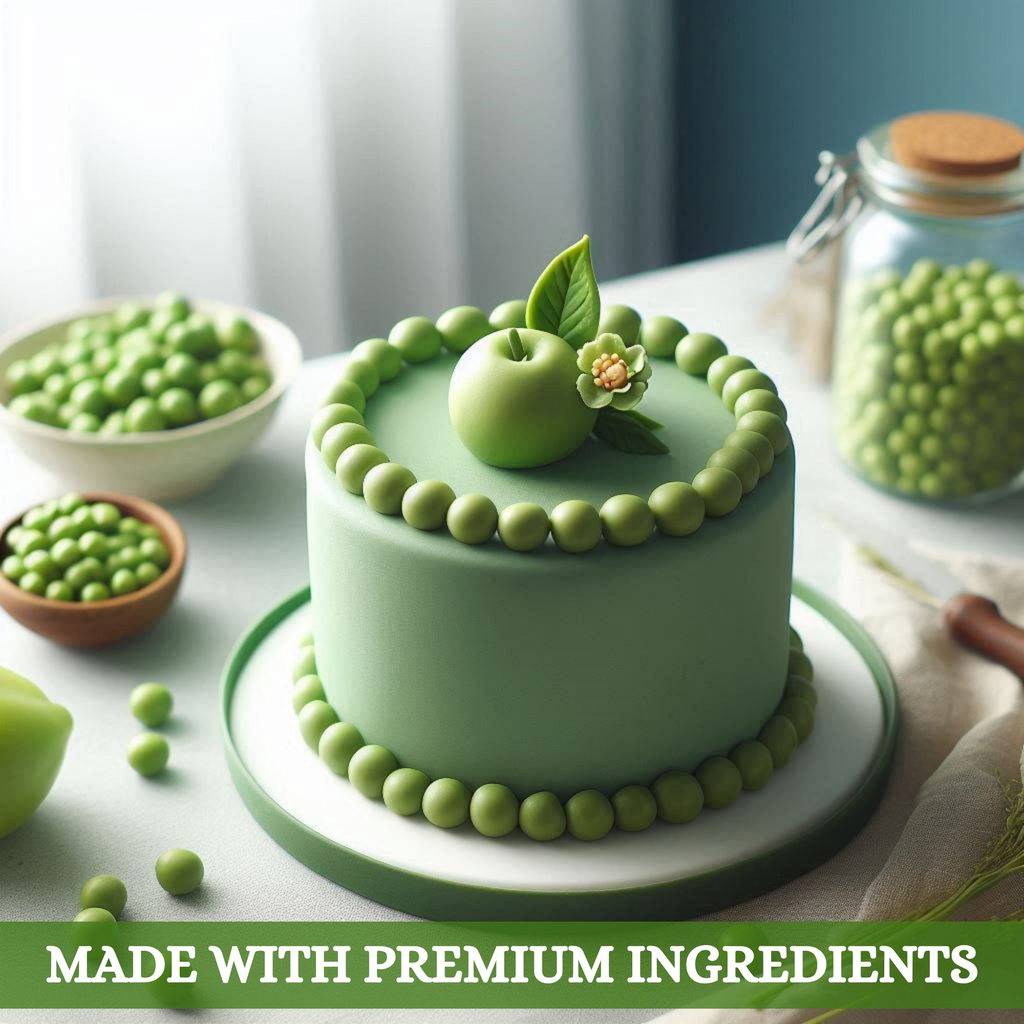 Confect Pea Green Fondant | Edible Sugarpaste | Grocsy