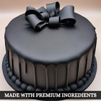 Confect Black Fondant | Edible Sugarpaste | Grocsy