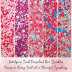 Confect Valentine Sprinkles | 16 Edible Decoration for Baking & Dessert | Grocsy