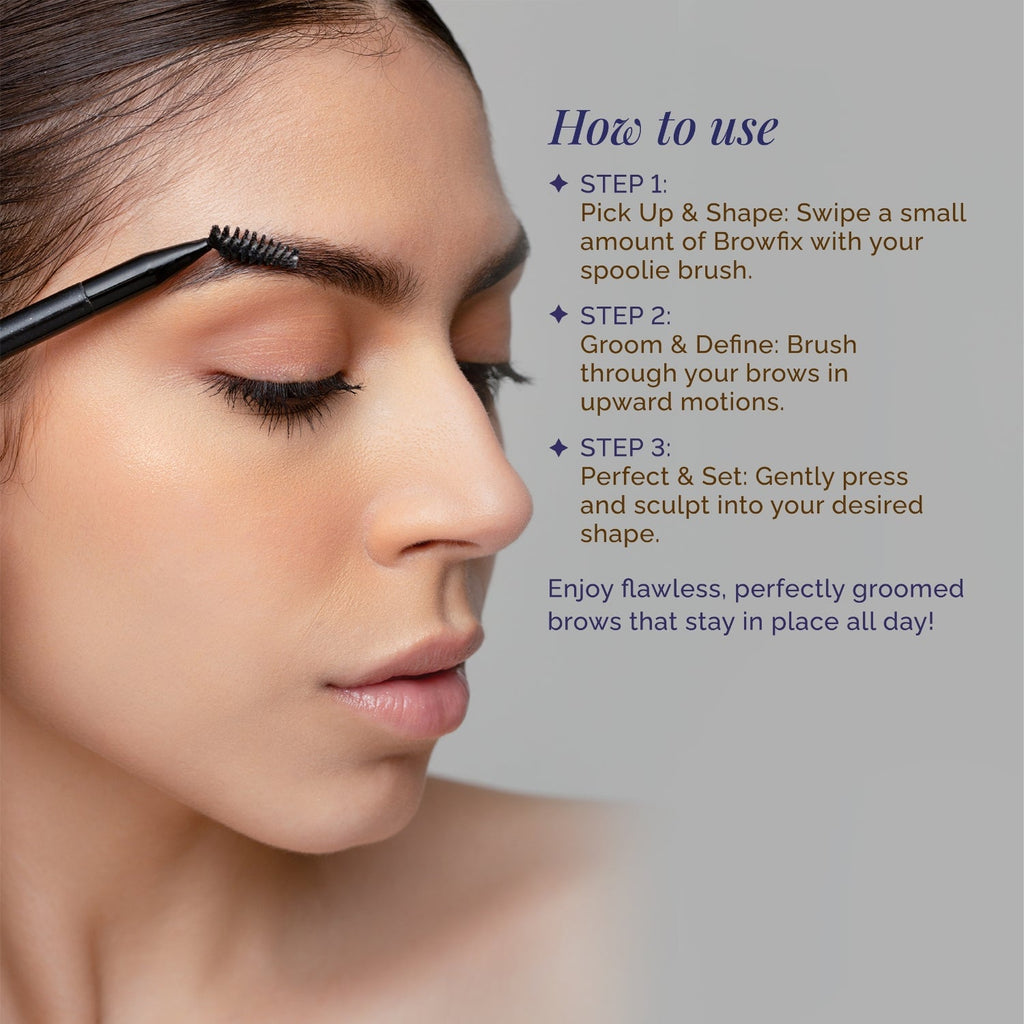 Aflairza Browfix Eyebrow Fixer Wax Clear Gel | Grocsy
