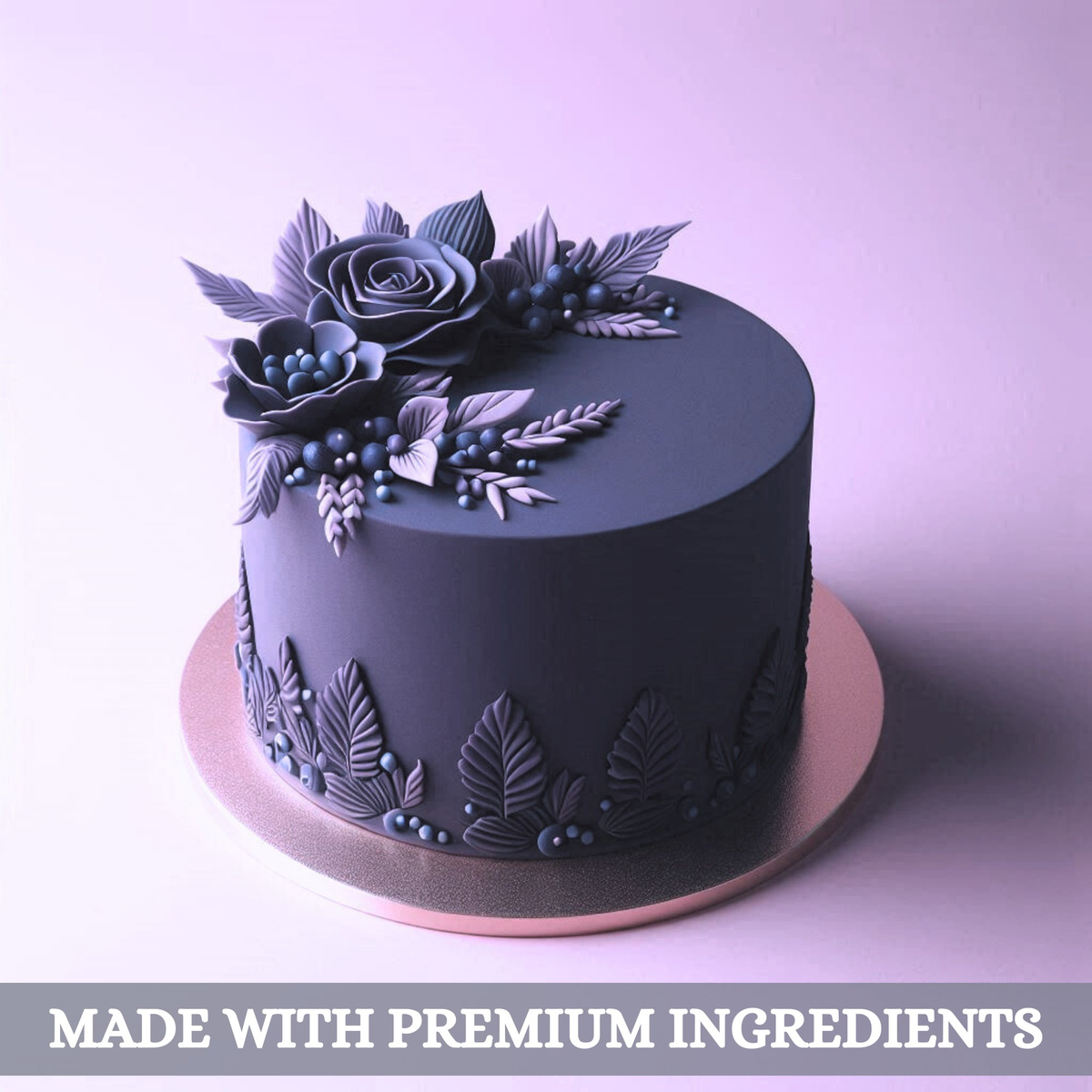 Confect Purple Fondant | Edible Sugarpaste | Grocsy
