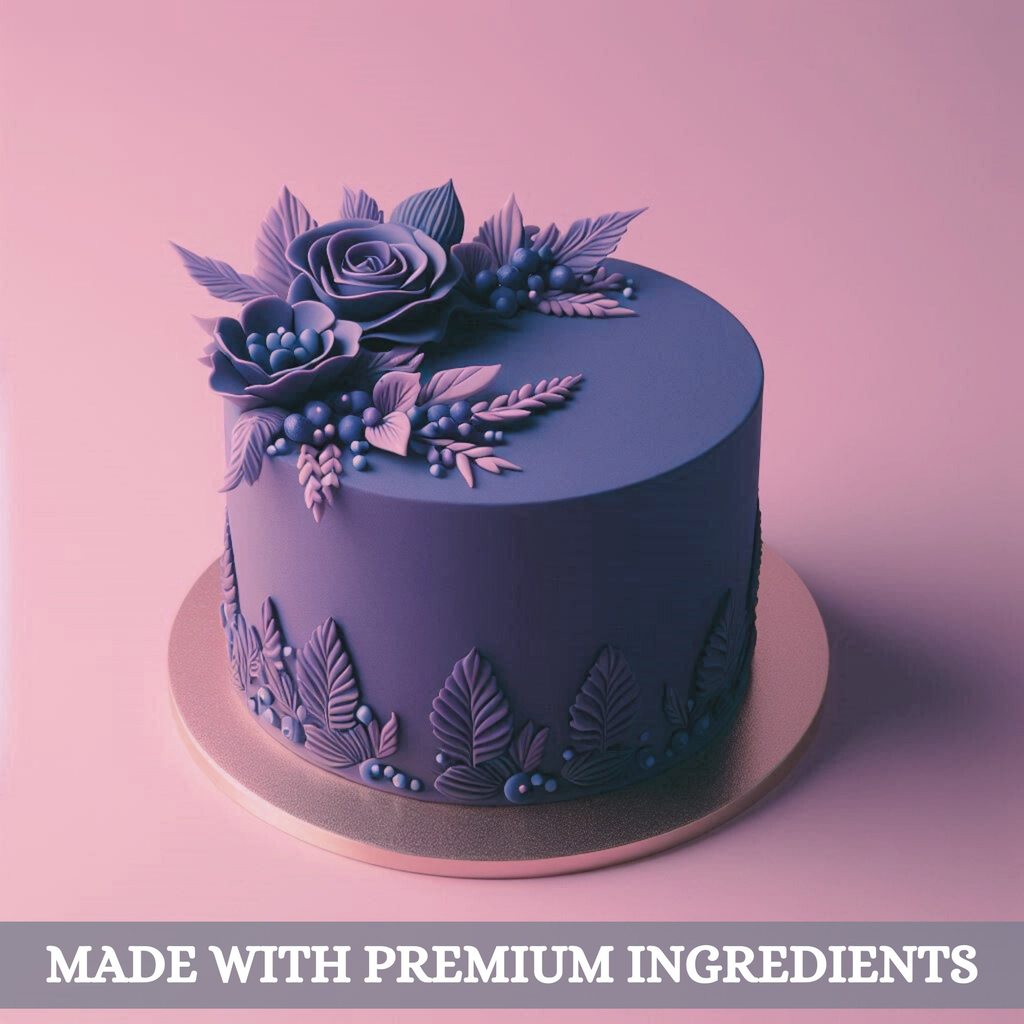 Confect Electric Purple Fondant | Edible Sugarpaste | Grocsy