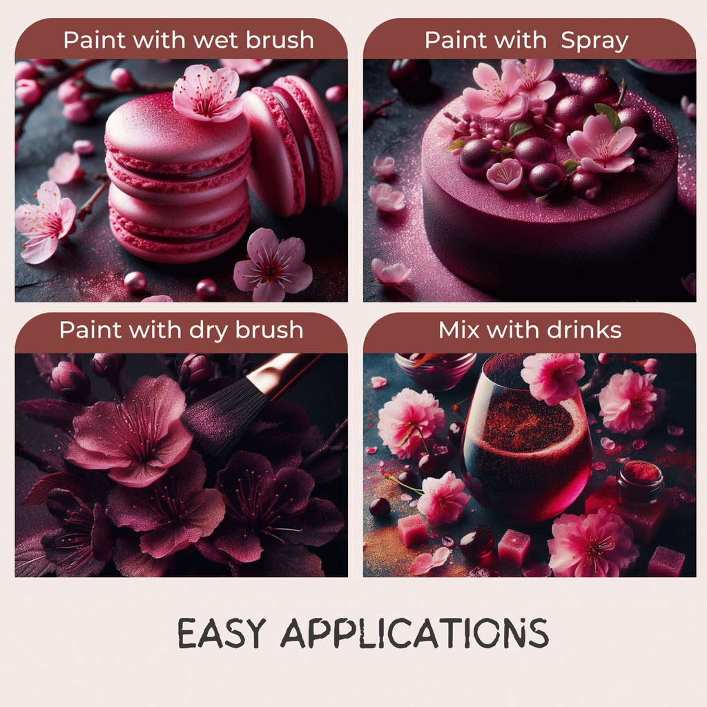 Confect Cherry Blossom Pink | Edible Luster Dust | Grocsy