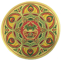 Stickerbazaar Micro Golden Embossing Rangoli Stickers