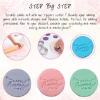 Confect Toppers Cutters | Congratulations Topper Cutter | Cake & Cupcake Decorating Supplies (Happy Anniversary) | Grocsy