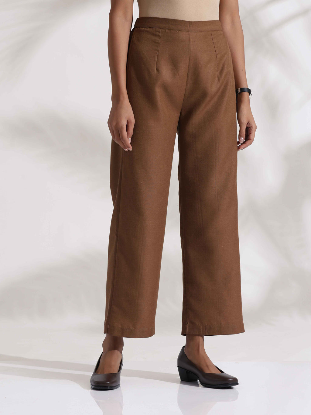 trueBrowns Brown Slub Co-ord Set | Grocsy