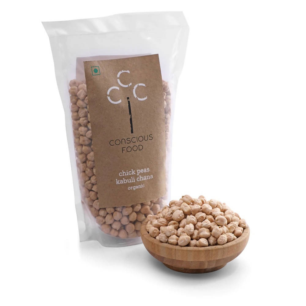 Conscious Food Chickpeas Kabuli Chana - Limited Time Offer - Swadesiicart