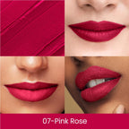 Swiss Beauty Matte Long Lasting Stay Maxx Lip Crayon Lipstick Matte Finish - Pink Rose | Grocsy