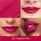 Swiss Beauty Matte Long Lasting Stay Maxx Lip Crayon Lipstick Matte Finish - Fuchsia Pink | Grocsy