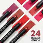 Swiss Beauty Matte Long Lasting Stay Maxx Lip Crayon Lipstick Matte Finish - Murphy Wine | Grocsy