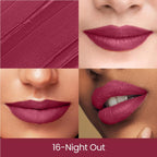 Swiss Beauty Matte Long Lasting Stay Maxx Lip Crayon Lipstick Matte Finish - Night Out | Grocsy
