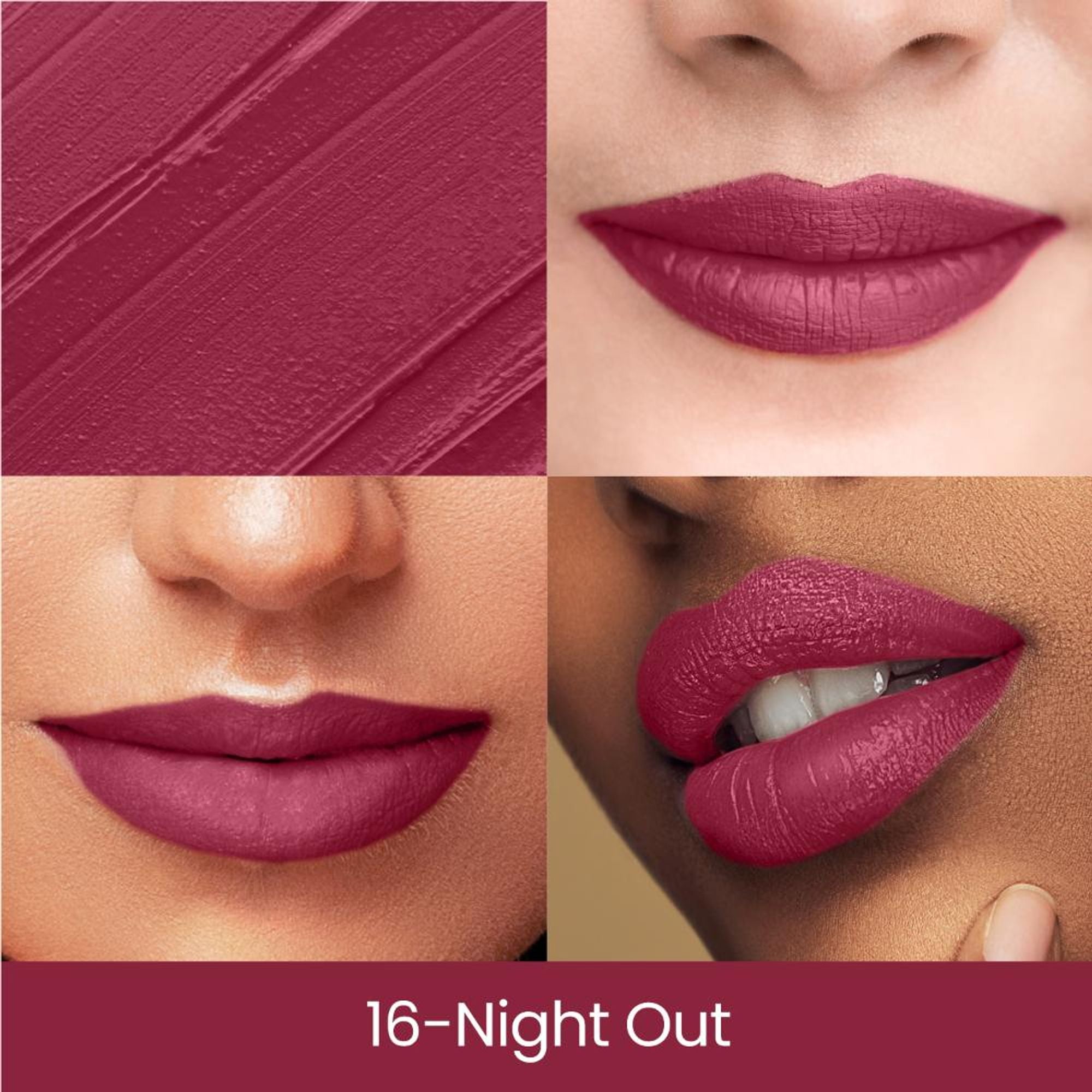 Swiss Beauty Matte Long Lasting Stay Maxx Lip Crayon Lipstick Matte Finish - Night Out | Grocsy