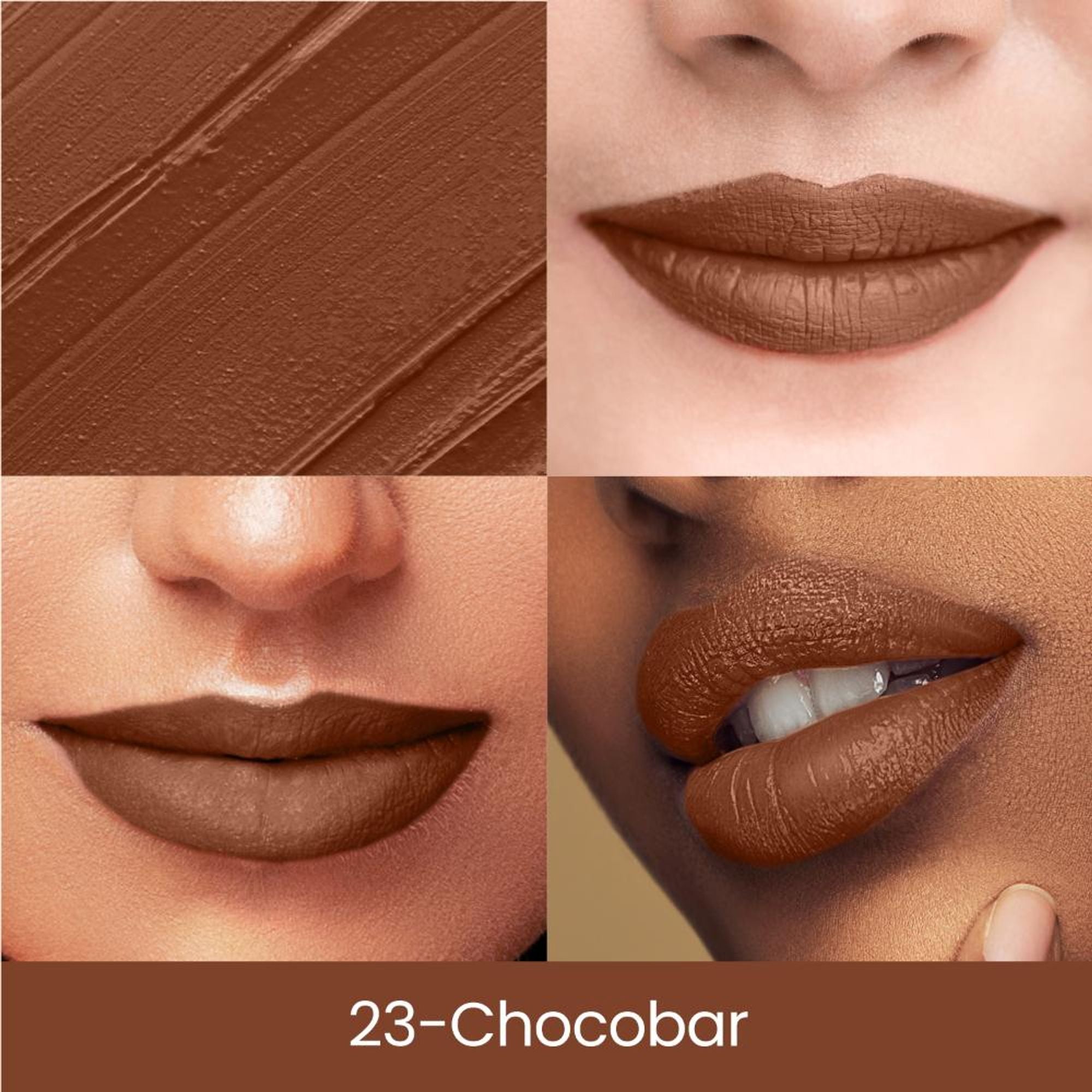 Swiss Beauty Matte Long Lasting Stay Maxx Lip Crayon Lipstick Matte Finish - Chocobar | Grocsy