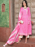 Sangria Pink Bandhani Printed Angrakha Mirror Work Pure Cotton Kurta Set | Grocsy