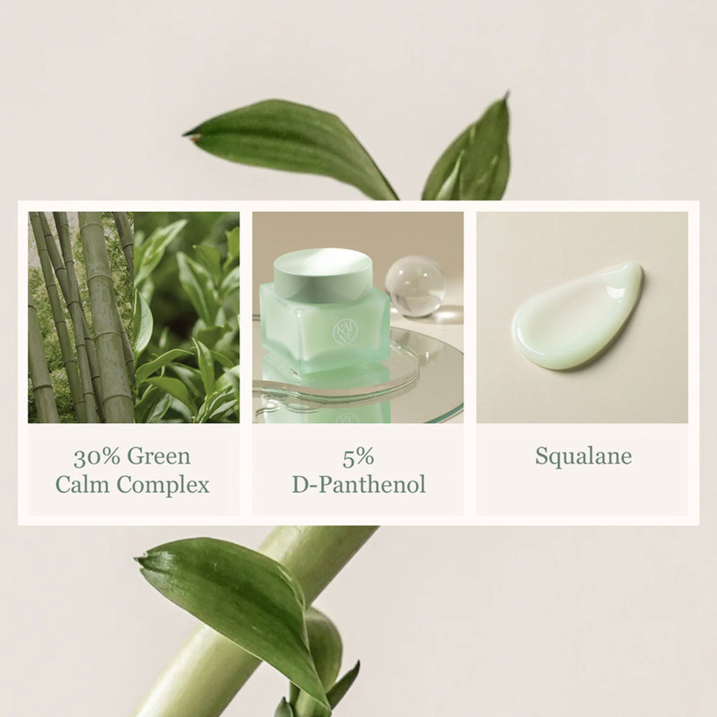 Kaine Green Calm Aqua Cream, Soothing Korean Gel Cream | Grocsy