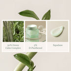Kaine Green Calm Aqua Cream, Soothing Korean Gel Cream | Grocsy
