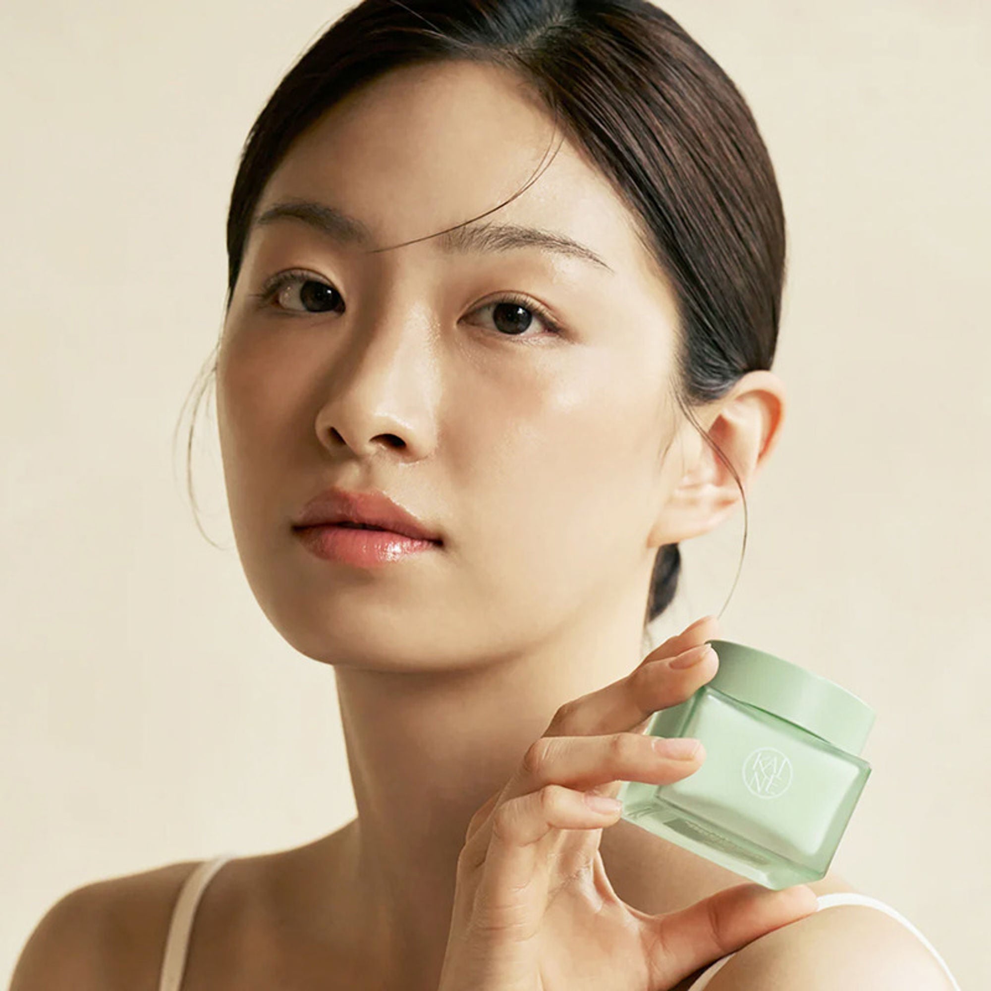 Kaine Green Calm Aqua Cream, Soothing Korean Gel Cream | Grocsy