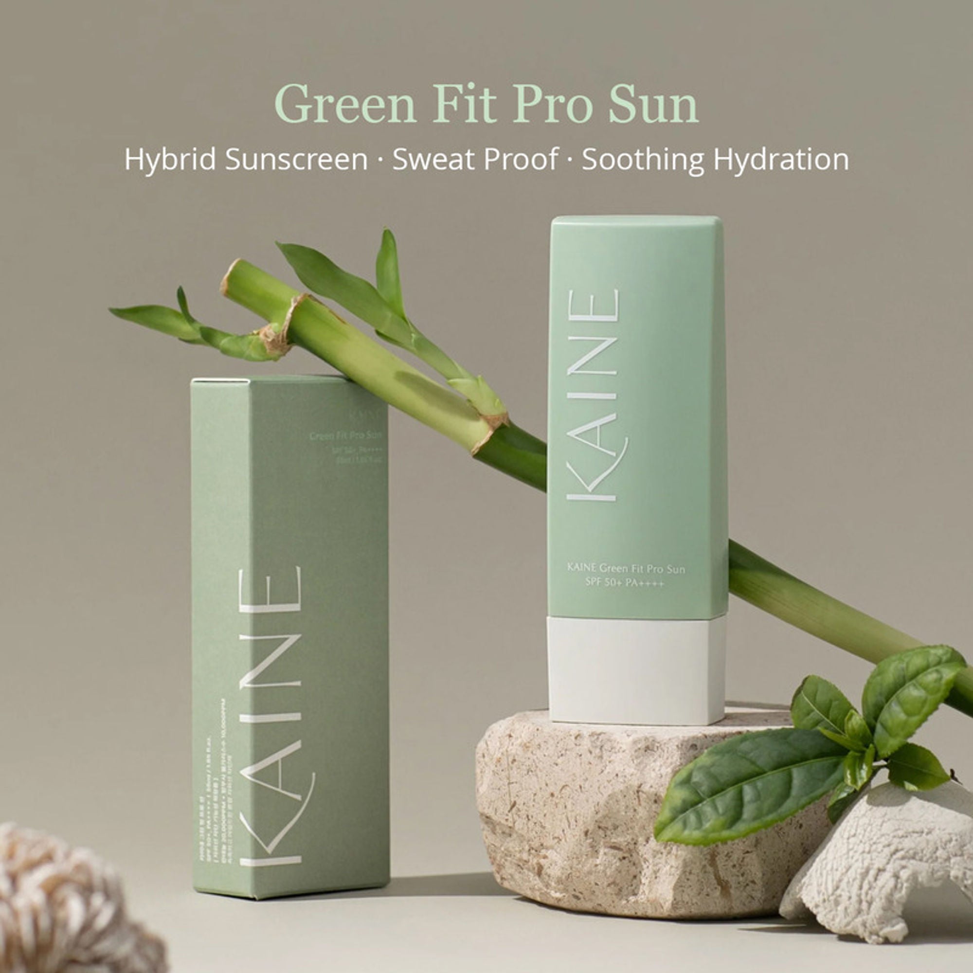 Kaine Green Fit Pro Sun Spf 50+, Pa++++ Hybrid Korean Sunscreen | Grocsy