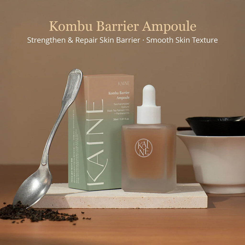Kaine Kombu Barrier Ampoule, Hydrating Korean Serum | Grocsy