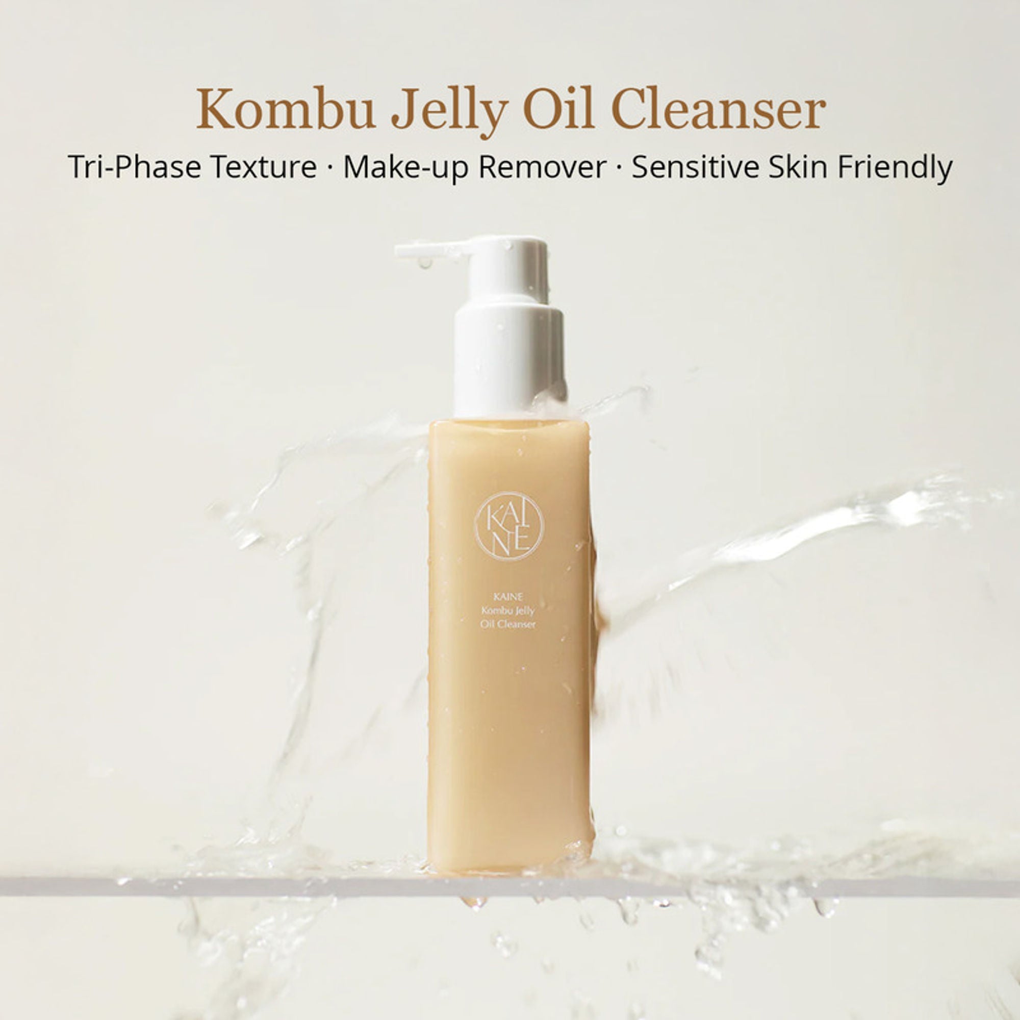 Kaine Kombu Jelly Oil Cleanser Removes Makeup, Sunscreen & Impurities | Grocsy