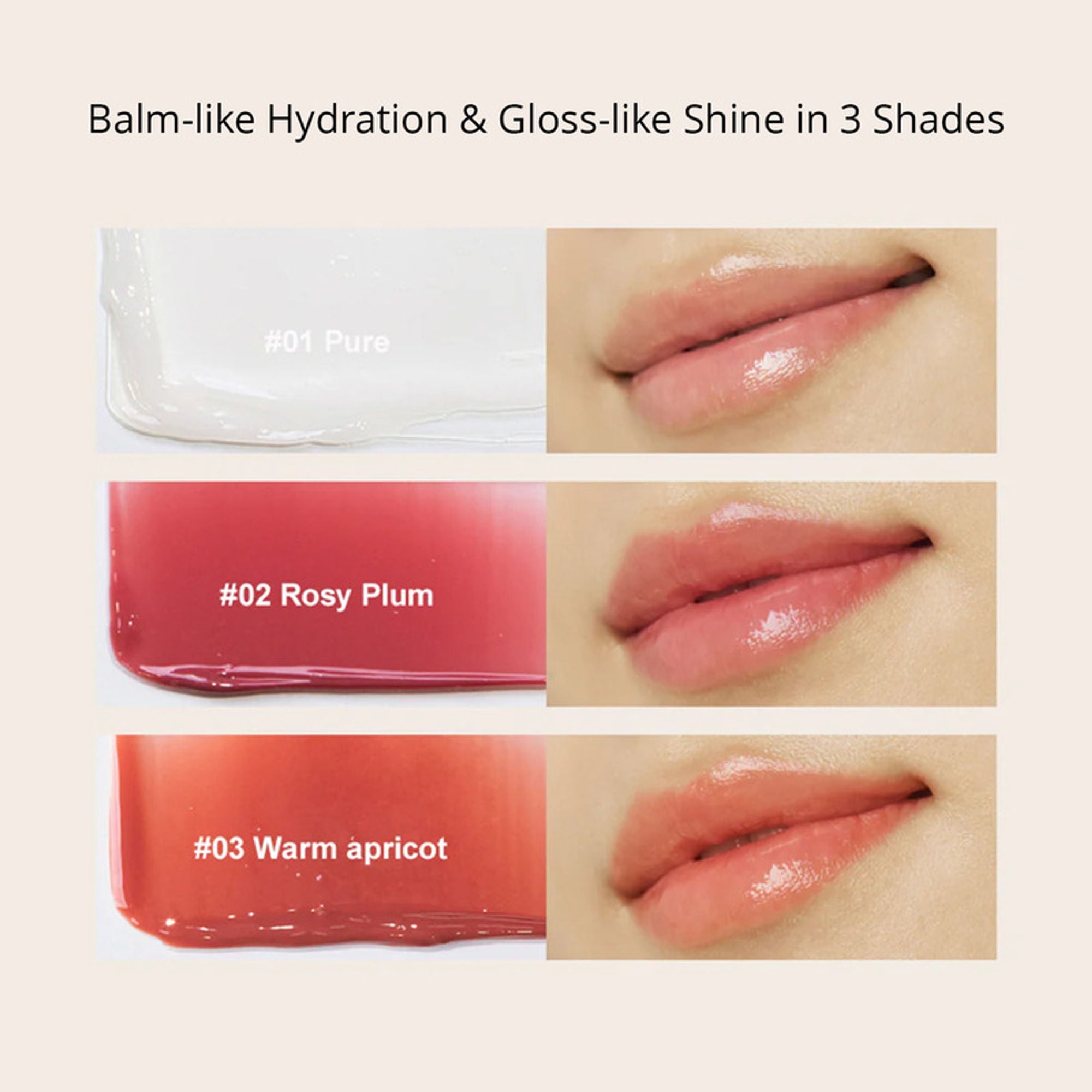 Kaine Glow Melting Lip Balm - 01 Pure | Grocsy