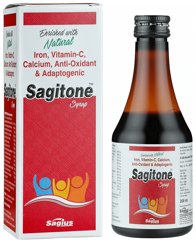 Sagius Sagitone Syrup | Grocsy