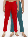TAG 7 WOMEN WOOLEN KURTI PANT COMBO OF 2 | Grocsy