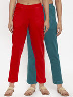 TAG 7 WOMEN WOOLEN KURTI PANT COMBO OF 2 | Grocsy