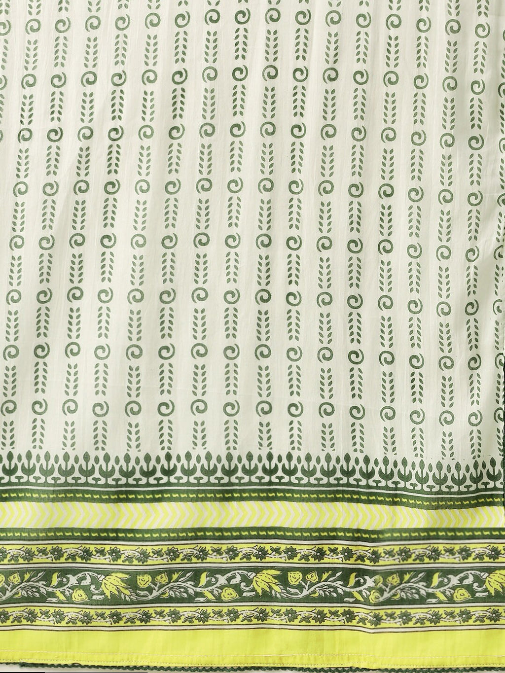 HERE&NOW Women Ethnic Motifs Printed Empire Pure Cotton Kurta with Palazzos & With Dupatta | Grocsy