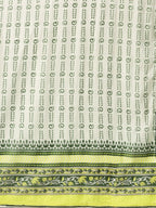 HERE&NOW Women Ethnic Motifs Printed Empire Pure Cotton Kurta with Palazzos & With Dupatta | Grocsy