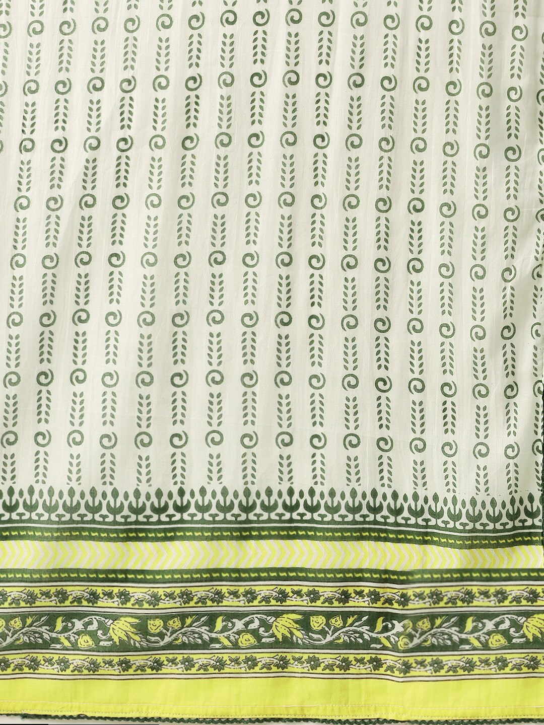 HERE&NOW Women Ethnic Motifs Printed Empire Pure Cotton Kurta with Palazzos & With Dupatta | Grocsy