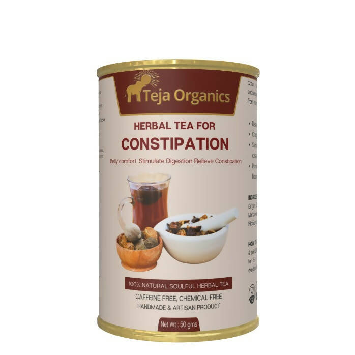 Teja Organics Herbal Tea for Constipation | Grocsy