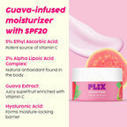 PLIX The Plant Fix 24k Guava Gold Lightweight Face Serum and Moisturizer Combo | Grocsy