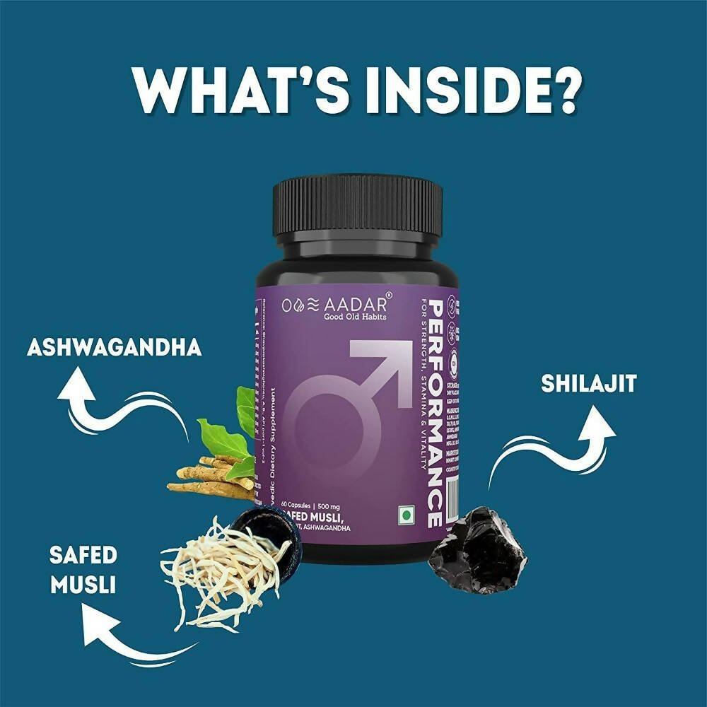 Aadar Performance Ayurvedic Safed Musli | Grocsy