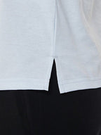 ASICS Logo Graphic Printed Round Neck T-shirt | Grocsy