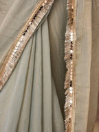 kasee Silk Embellished Saree | Grocsy
