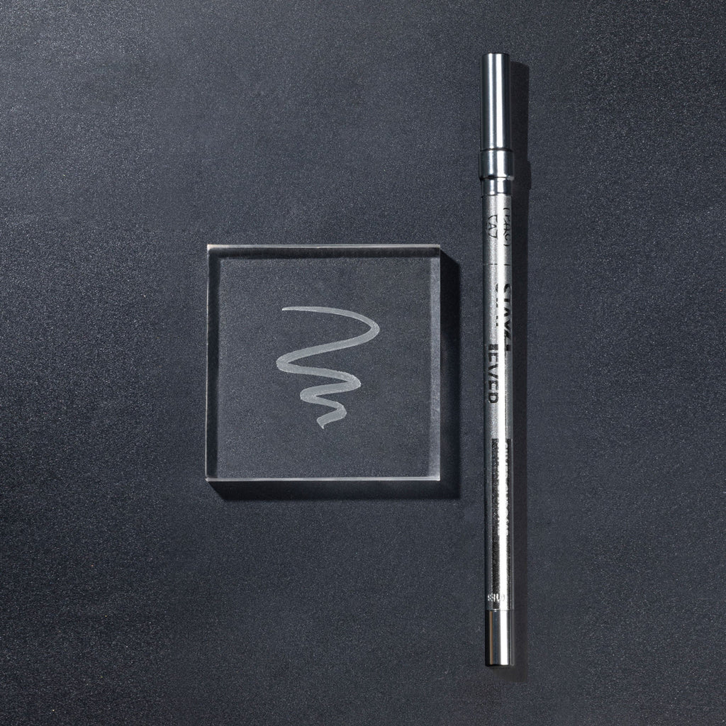 PAC Studio Stay4Ever Gel Eye Pencil - Silver Chrome | Grocsy