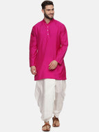 Sethukrishna Men Rose Kurta with Trousers | Grocsy