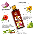 The Indie Earth Advanced Red Onion Hair Care Trio | Grocsy