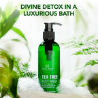 Botanic Hearth Tea Tree Body Wash with Sea Buckthorn Oil, Peppermint Oil | Grocsy