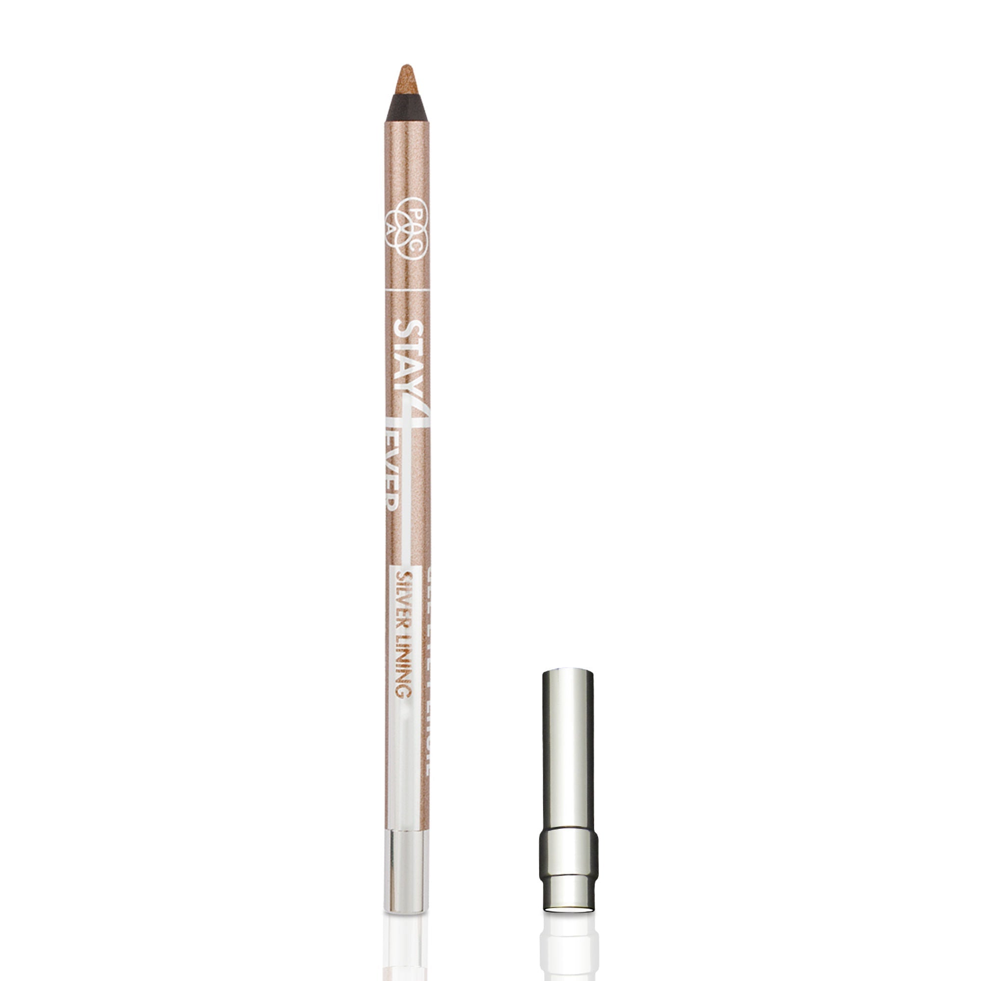 PAC Studio Stay4Ever Gel Eye Pencil - Silver Lining | Grocsy