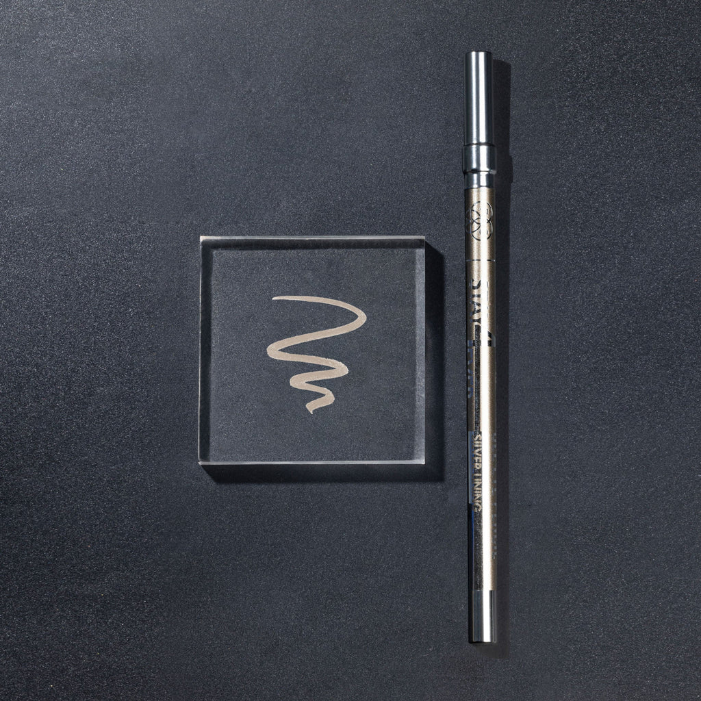 PAC Studio Stay4Ever Gel Eye Pencil - Silver Lining | Grocsy