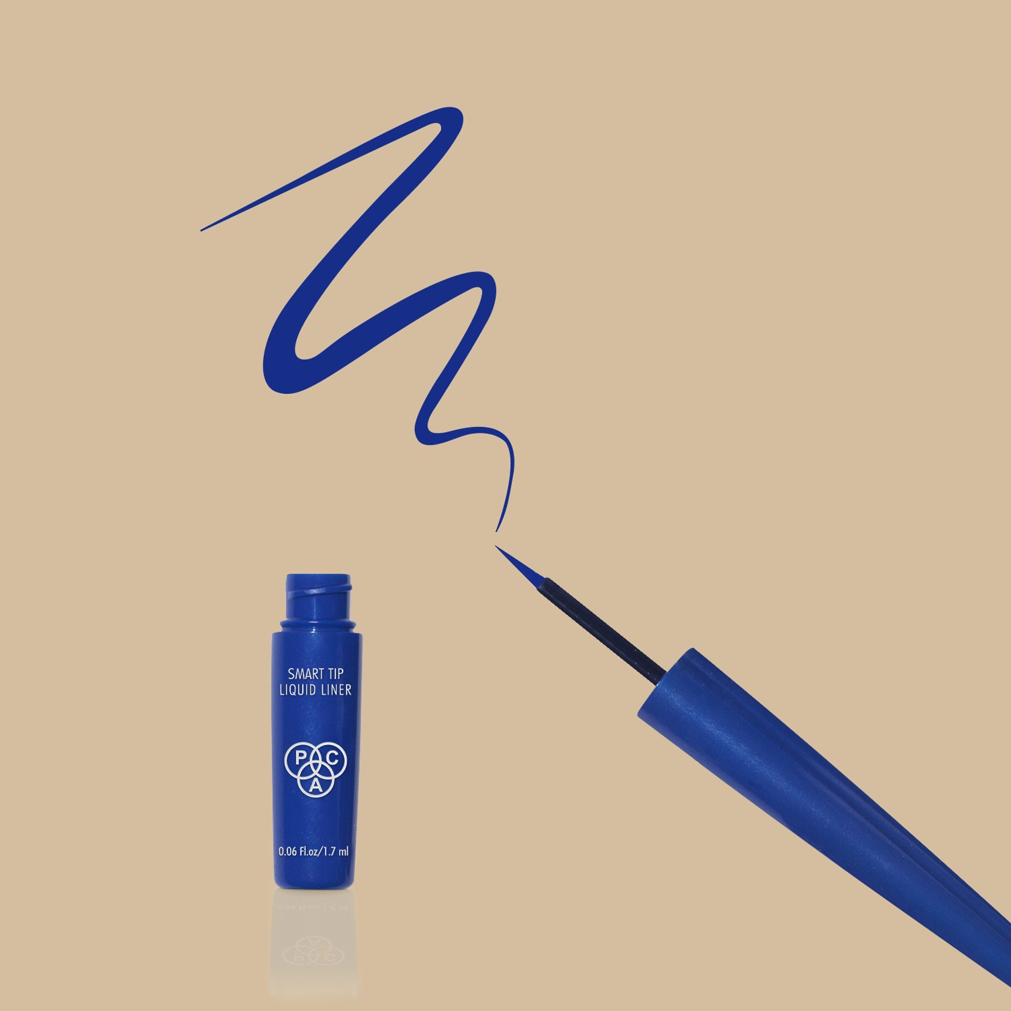 PAC Studio Smart Tip Liquid Liner - Blue Night | Grocsy