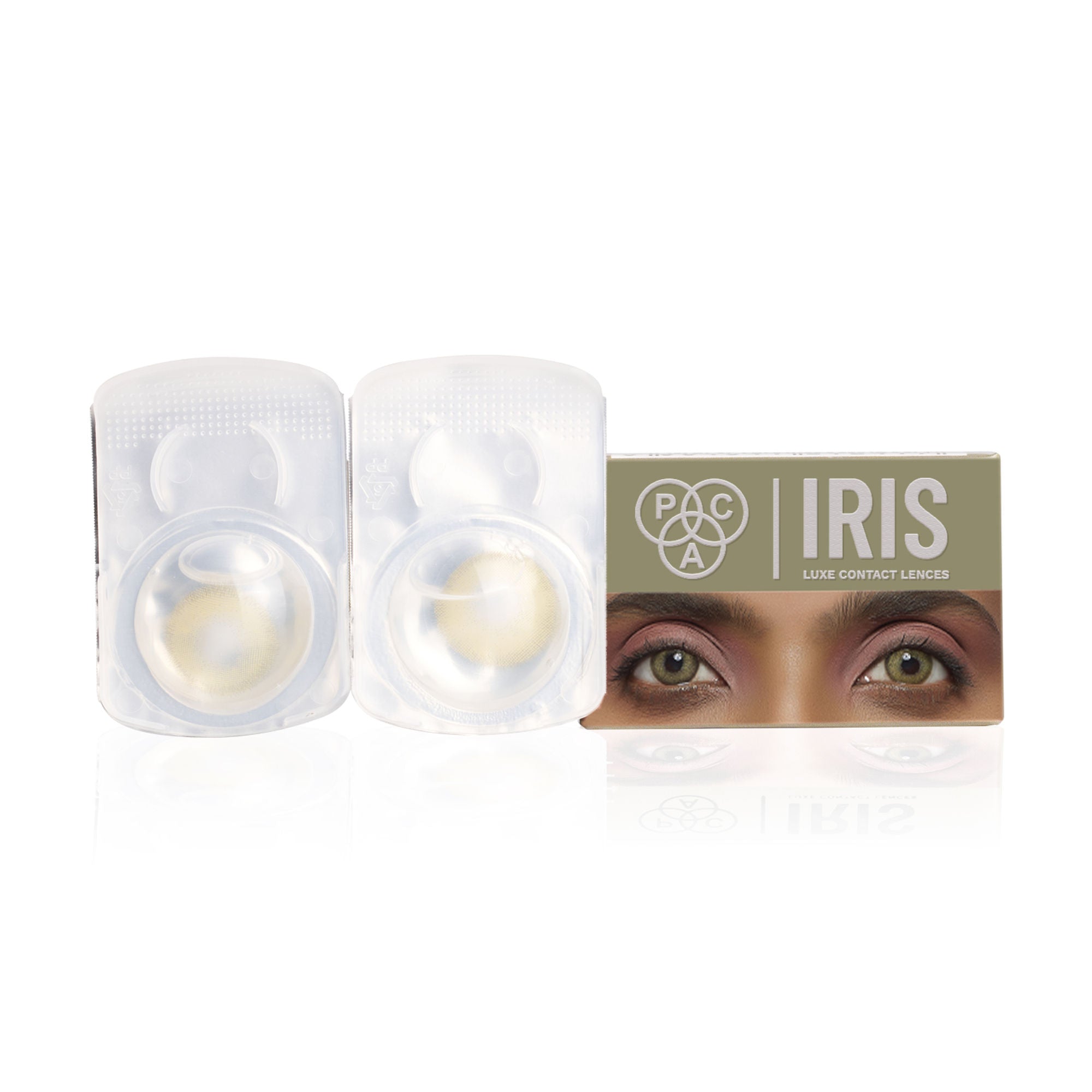 PAC Studio IRIS LUXE Daily Lenses Topaz - Comfortable Natural Looking Lenses, Soft Non-Irritating | Grocsy