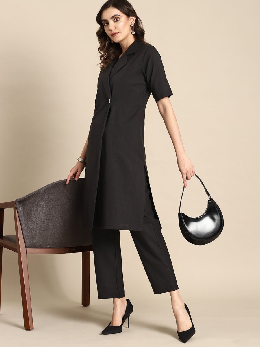All About You Women Regular Pure Cotton Kurta with Trousers | Grocsy