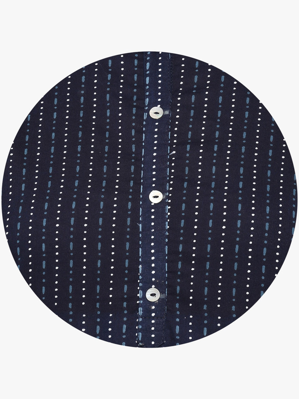 Sangria Women Navy Blue Printed Straight Kurta | Grocsy