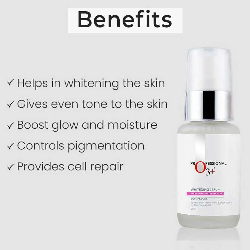 Professional O3+ Whitening Serum Brightening & Glow Boosting | Grocsy
