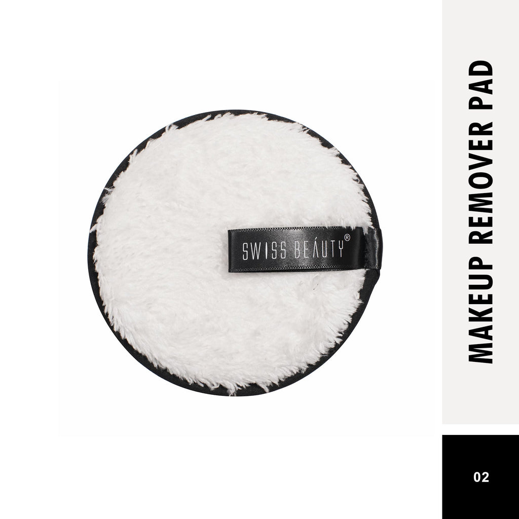 Swiss Beauty Soft & Gentle Cleansing Reusable Makeup Remover Pad - 8904409713207_white | Grocsy